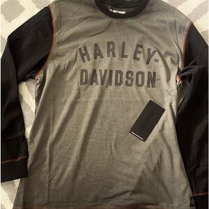 Harley Davidson Iron Bar Long Sleeve shirt - XL